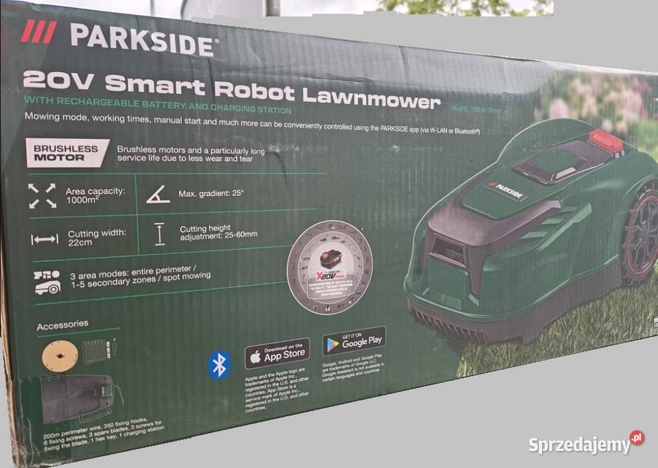 Robot automat koszący do trawy PARKSIDE Strzelce Opolskie