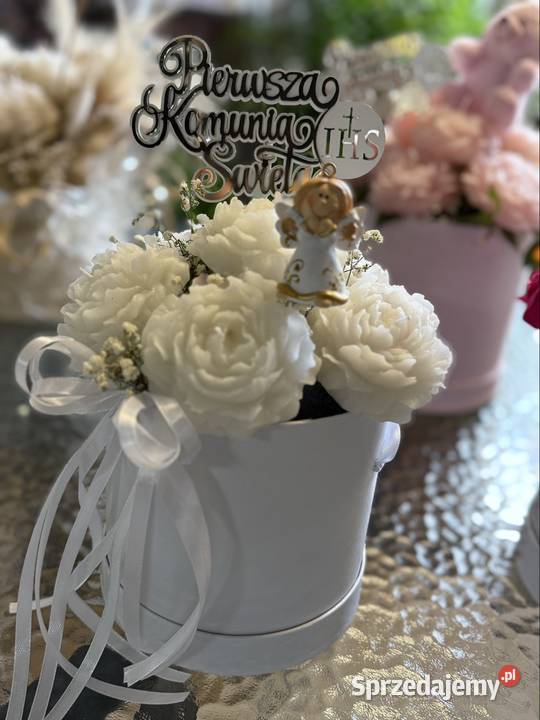 Flower Box ze Świec sojowych Świece Władysławowo sprzedam