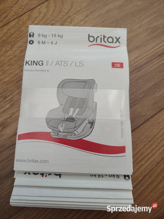 Foteliki samochodowe britax Jastków