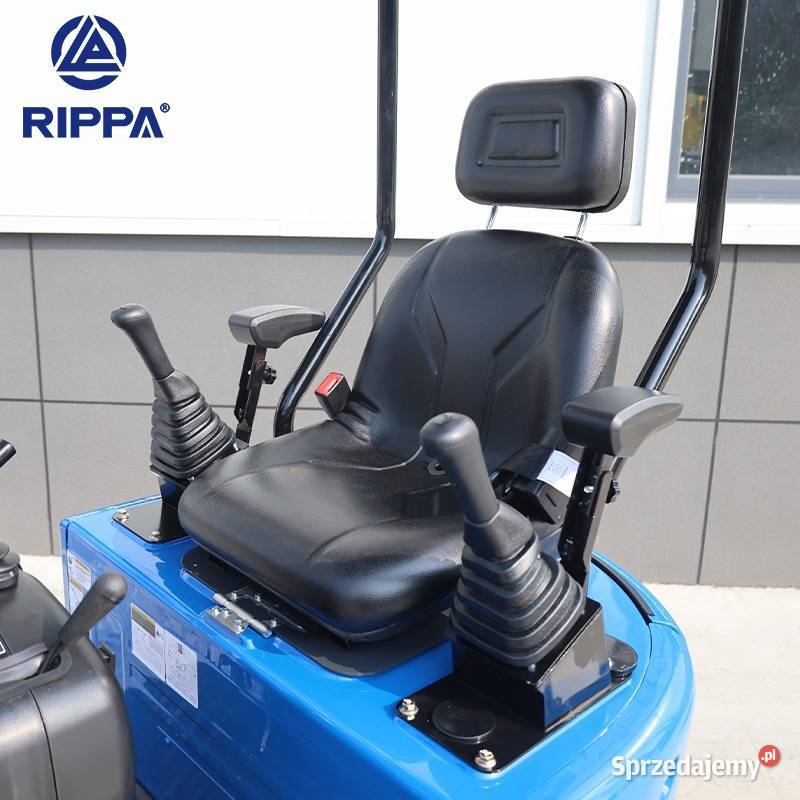 Nowa Minikoparka RIPPA R10 ECO 1T Transport Wrocław
