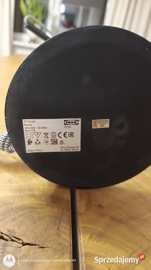 Lampa biurkowa IKEA Ranarp Ciechanów sprzedam