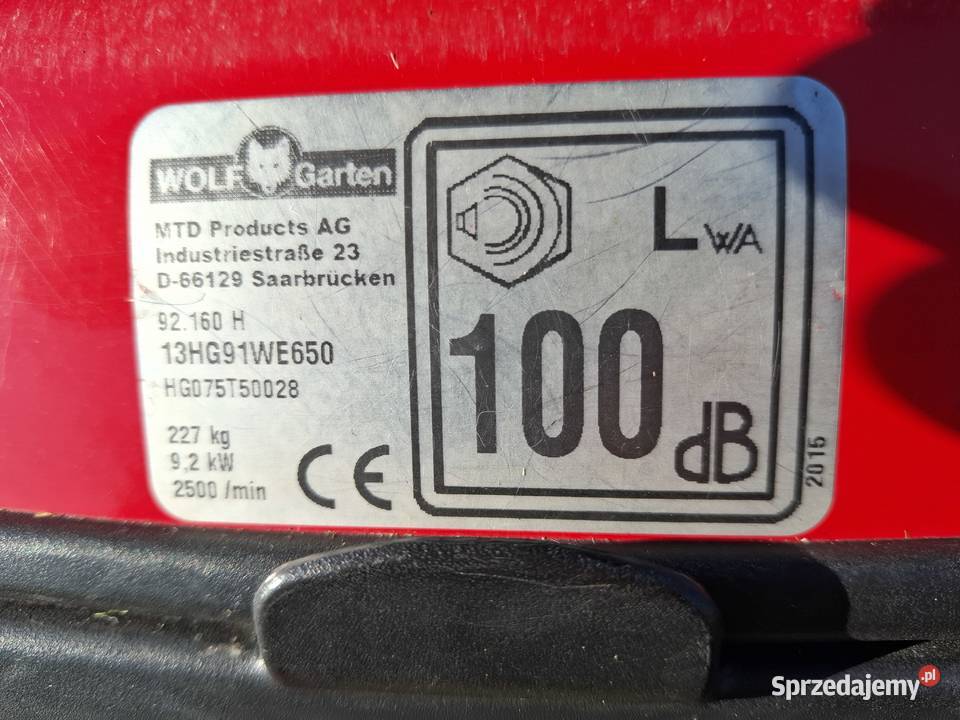 Kosiarka traktorek Wolf Garten Expert Kawasaki Traktorki śląskie Starcza