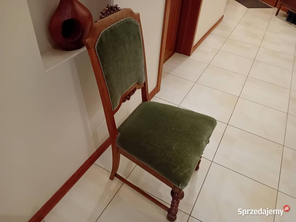 Krzesła stołowe 2 antyk Szczecin sprzedam