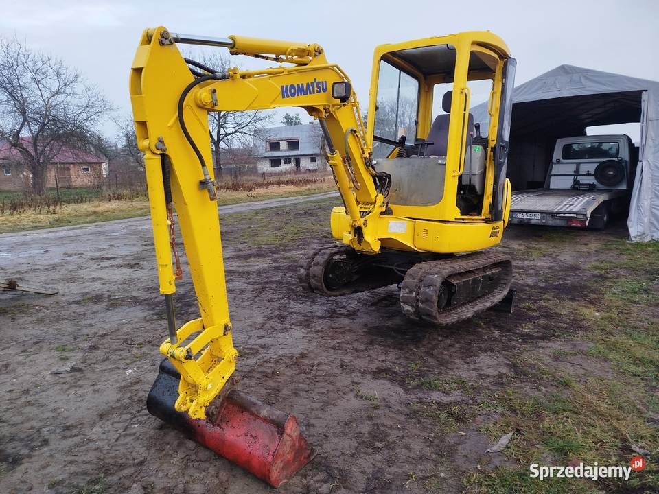 Minikoparka Komatsu PC20R8 mini koparka Rok produkcji 2002 Tarnów