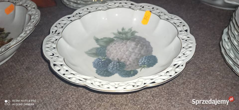 Talerzyk deserowy z owocami z ażurem
Syg Gdańsk