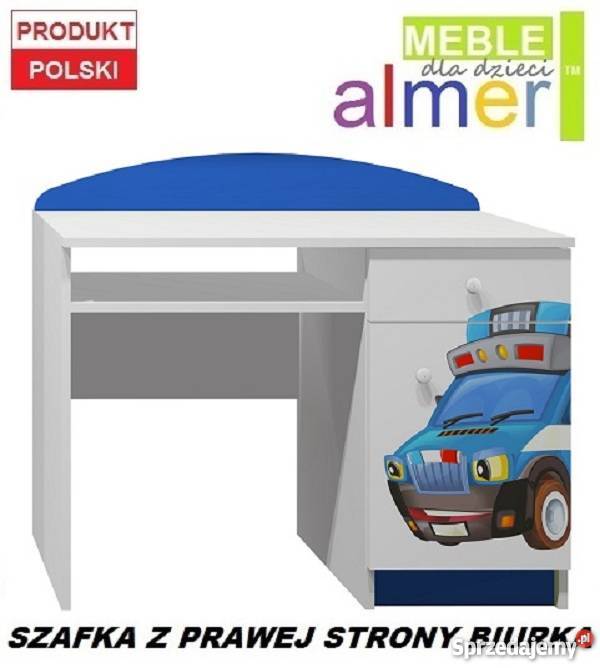 POLICJA 8 B10 biurko dziecięce 100x50 w74 Świnoujście sprzedam