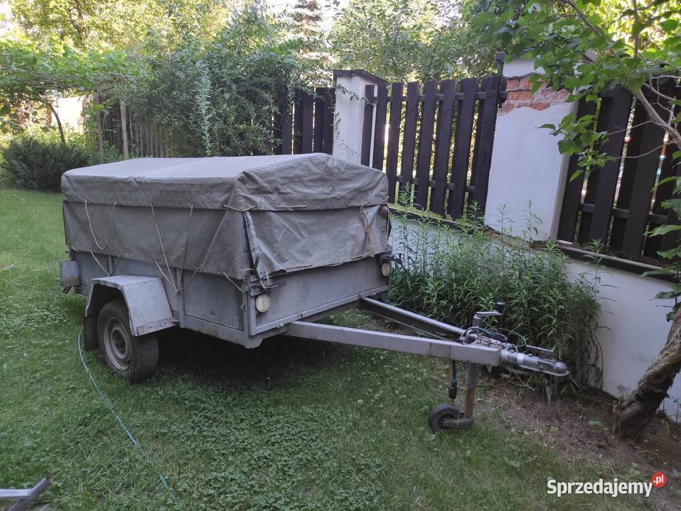 Przyczepa Niewiadów model N 410 B z plandeką Warszawa