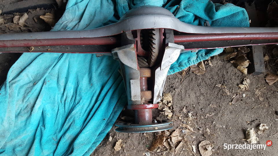 pomoc szkolna prl tylny most fiat żuk