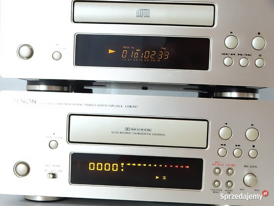 Odtwarzacz CD Magnetofon DENON UCDF07 UDRF07 Biłgoraj