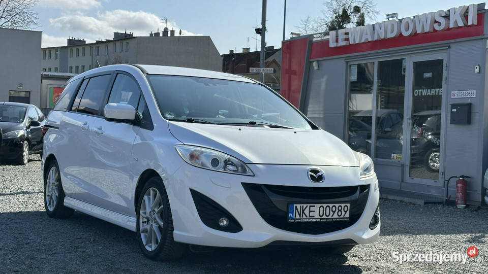 Mazda 5 20 Benzyna Moc 150 7Osobowy II 2010 1999cm3 Elbląg