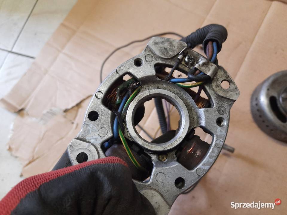 Zapłon iskrownik magneto uzwojenie motor enduro Jelenia Góra