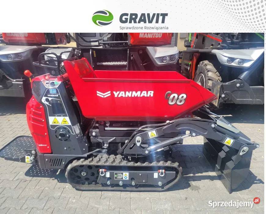 Wozidło gąsienicowe Yanmar C08 POWER Lublin