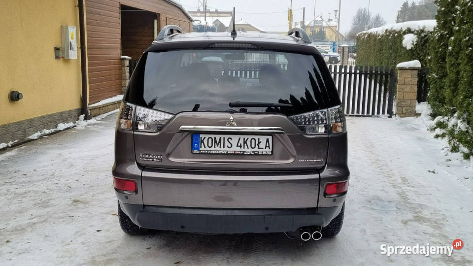 Mitsubishi Outlander 23 177 Xenon Pół Skóry centralny zamek