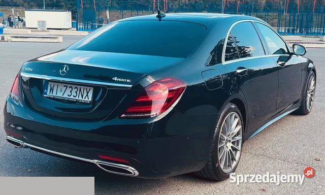 MercedesBenz Klasa S 400 d L 9GTRONIC 30 D 340 mazowieckie