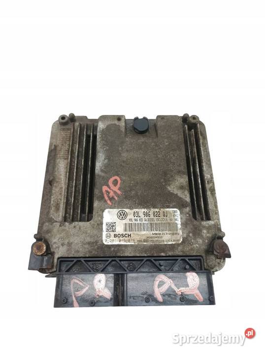 STEROWNIK SILNIKA 03L906022QJ 0281015878 20 TDI