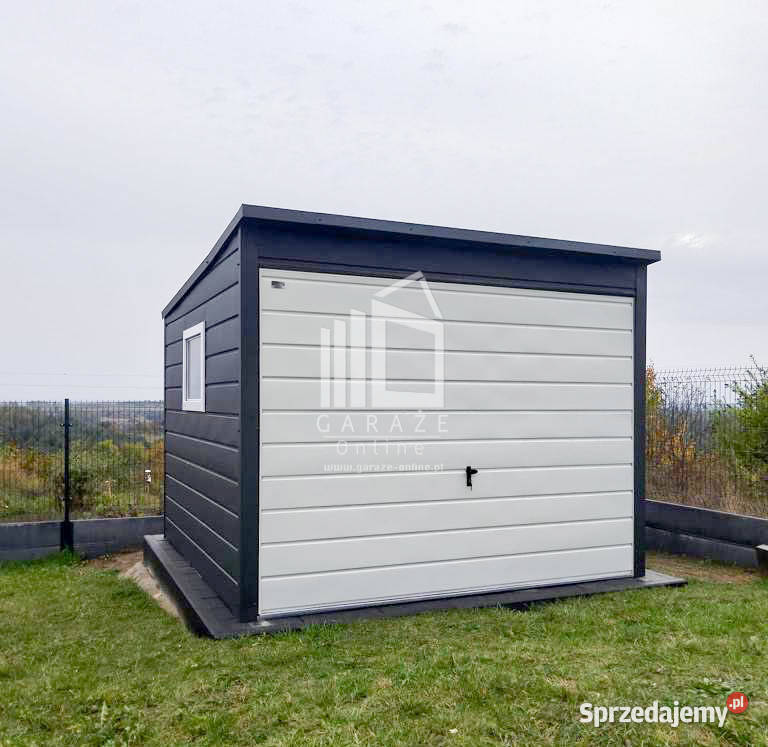 SCHOWEK DOMEK OGRODOWY 3m x 3m antracyt Brama Wrocław