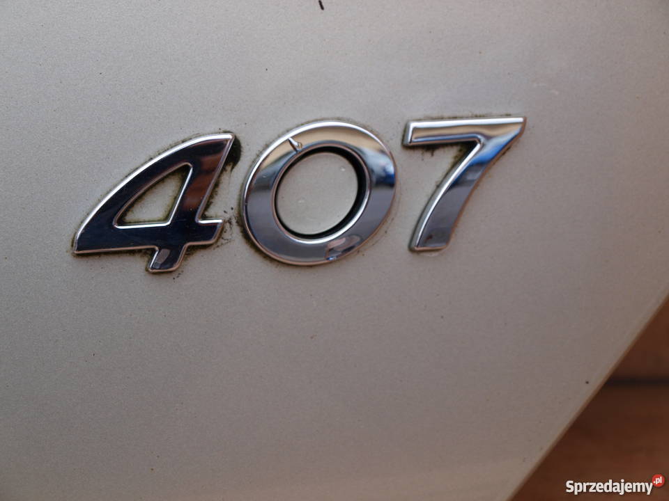 Peugeot 407 Coupe klapa tył kompletna 2005 2011r wielkopolskie Kalisz sprzedam