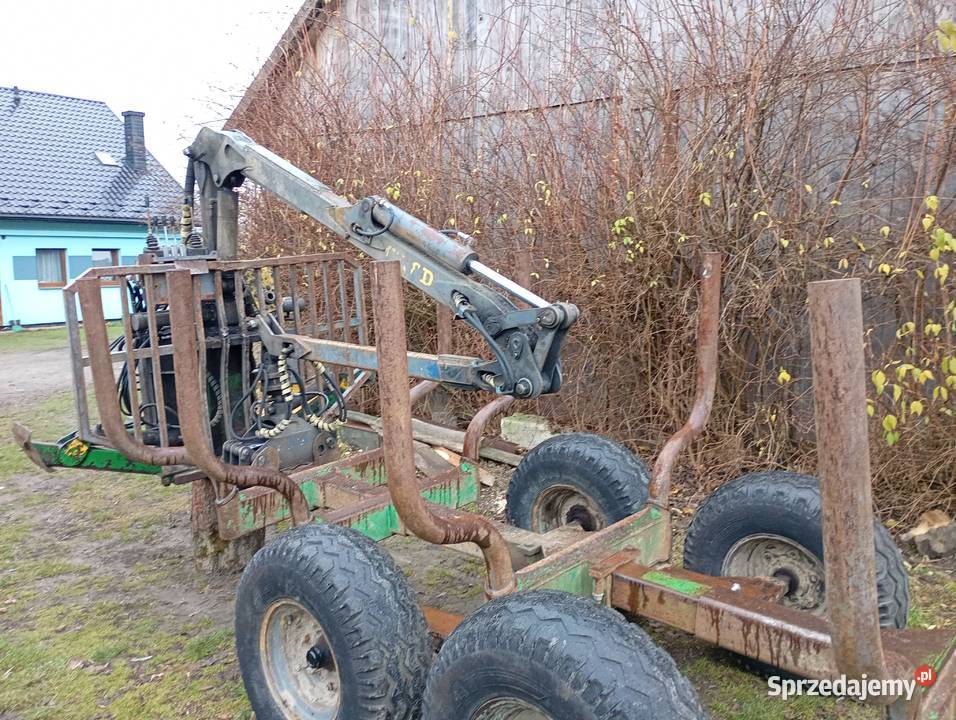 Przyczepa leśna Farma 6 tonowa Lubaczów