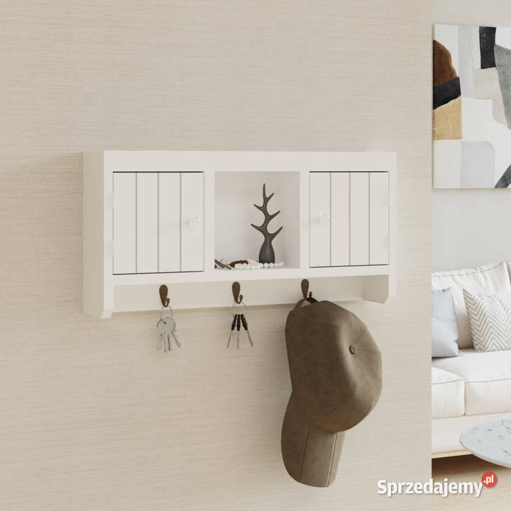 Szafka na klucze biała 40x85x20 WM350631 Warszawa sprzedam