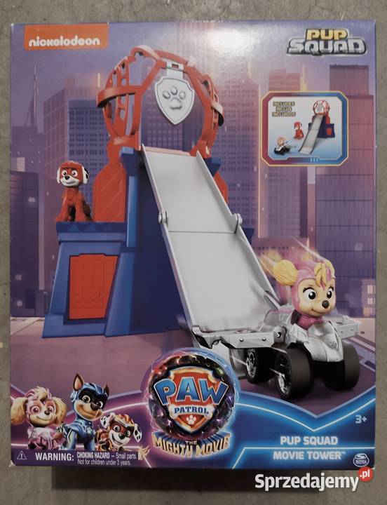 Mini Wieża Ratunkowa 2w1 z bohaterami Skye i Dla Dziecka
