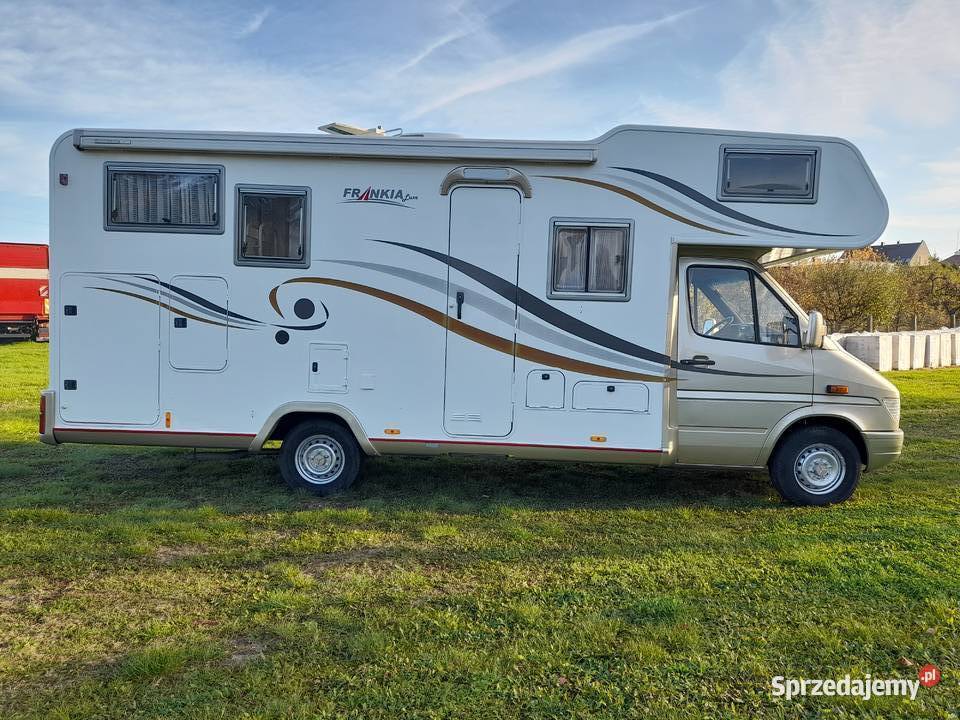 Kamper Mercedes Sprinter 2000 wielkopolskie Borek Wielkopolski