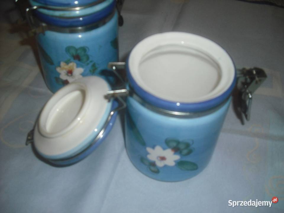 Pojemniki porcelanowe ozdobne mazowieckie Warszawa