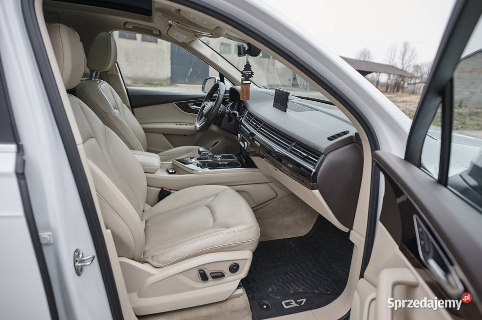 Audi Q7 30 TFSI Quattro Sline ACC Koła 21 130000km mazowieckie Płock