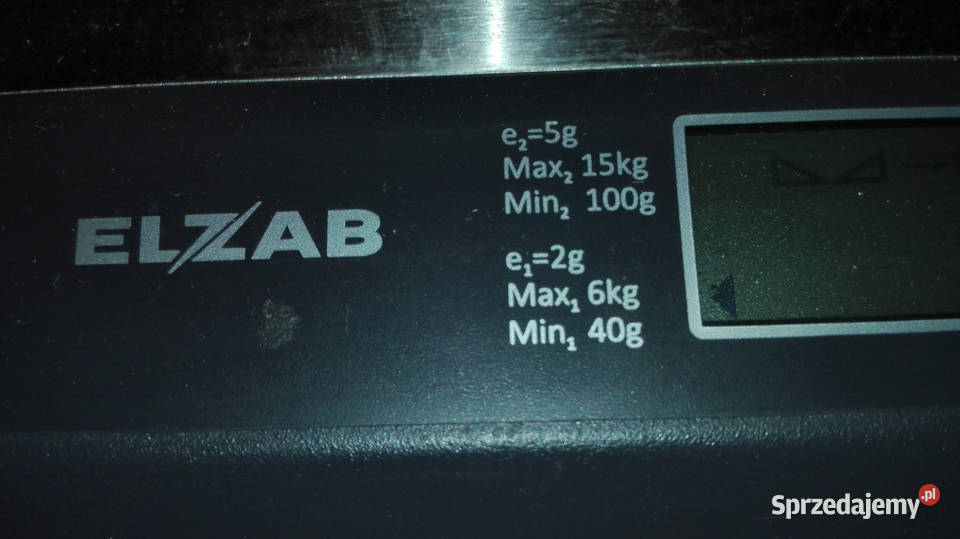 Waga gastronomiczna ELZAB Prima 2 Gastronomia Dynów