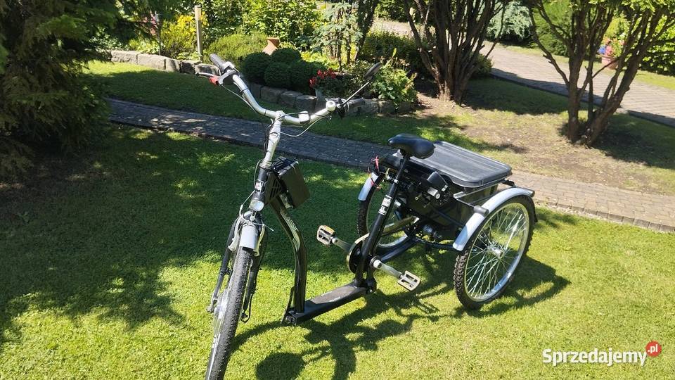 Rower elektryczny trzykołowy trójkołowy małopolskie Oświęcim sprzedam