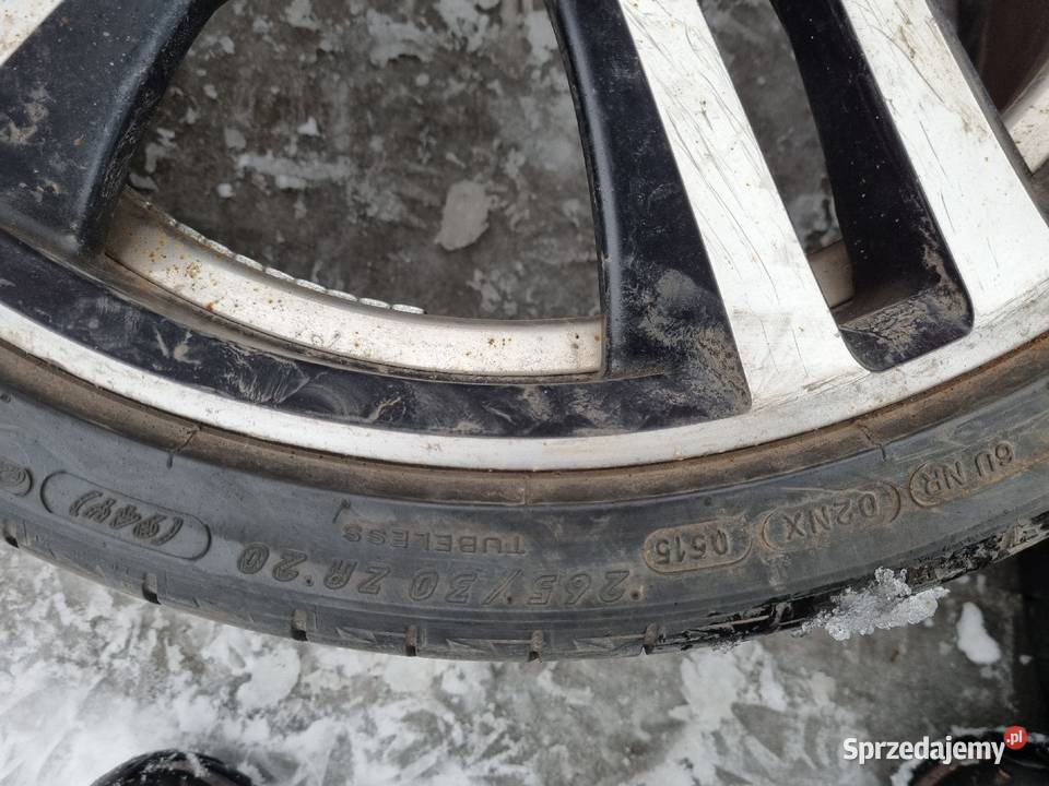 Alufelgi 20 265 30 ZR20 94Y Opony Continental 9J Skawina