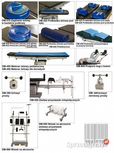 Stół operacyjny SORDINA ST3E Leszno sprzedam