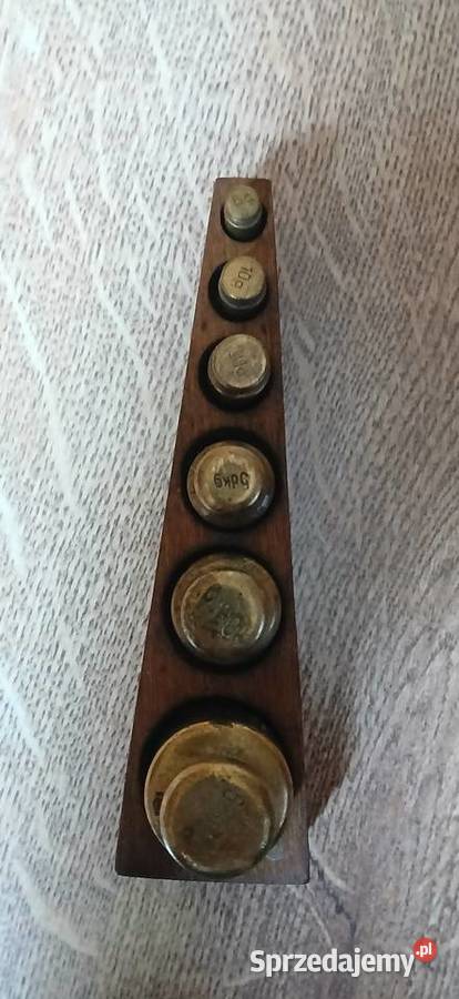 Stare odważniki do wagi Kraków sprzedam