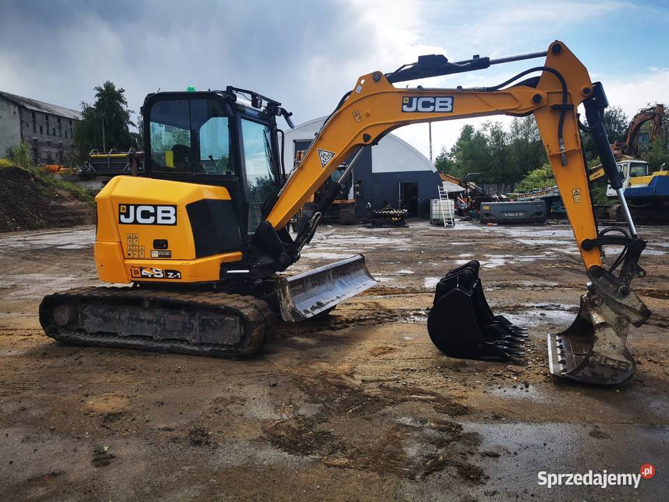 JCB 48 Z1 2020 Pług Łyżka Ładny stan Rok produkcji 2020 śląskie Cieszyn