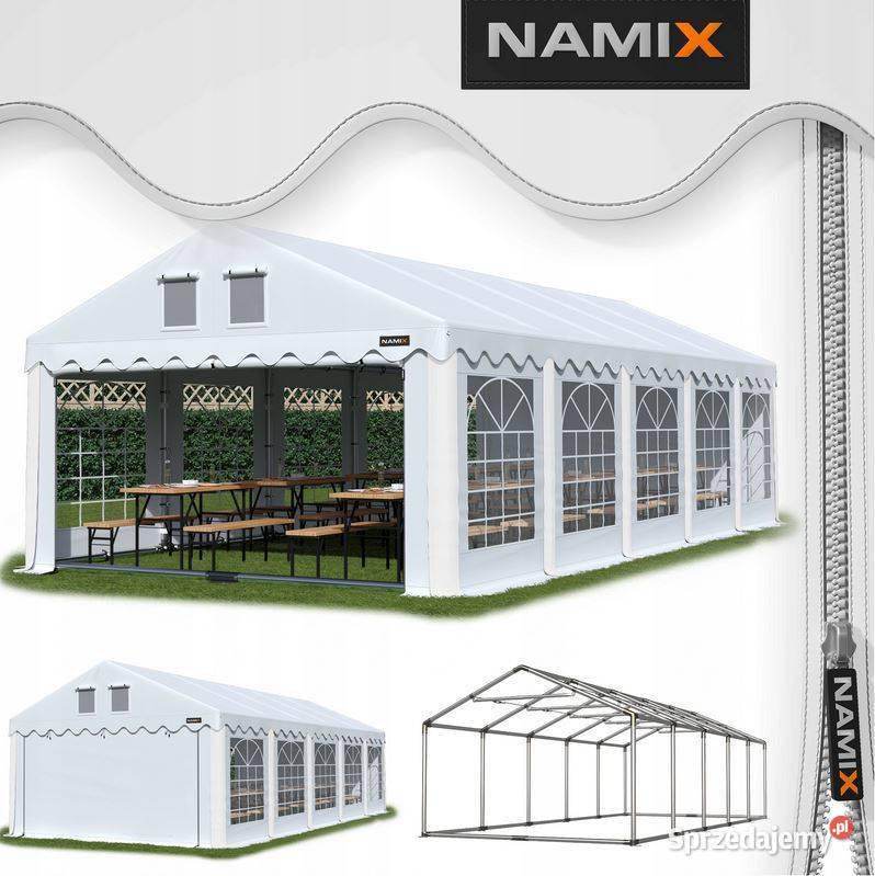 Namiot ROYAL 5x10 ogrodowy imprezowy garaż Jabłonna