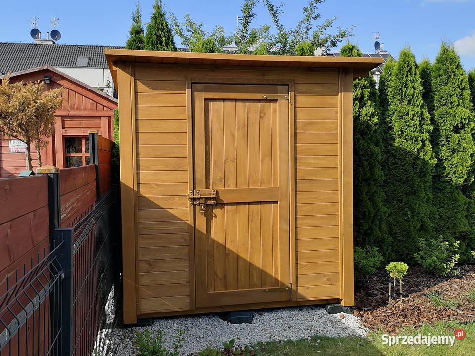 Domek narzędziowy 2 x 11m z dachem prostym