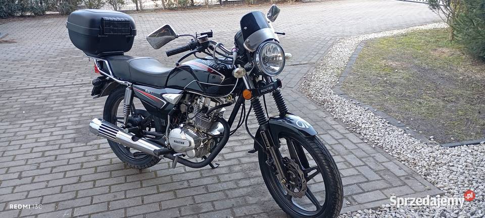 Zadbany Motor motocykl Router RM 125 na Romet Wałdowo Szlacheckie
