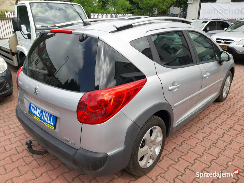 Peugeot 207 SW Oryginalna Wersja OUTDOOR Skóra lubelskie