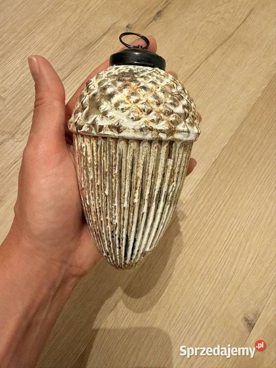 Bombka szklana vintage xl Jaworzno