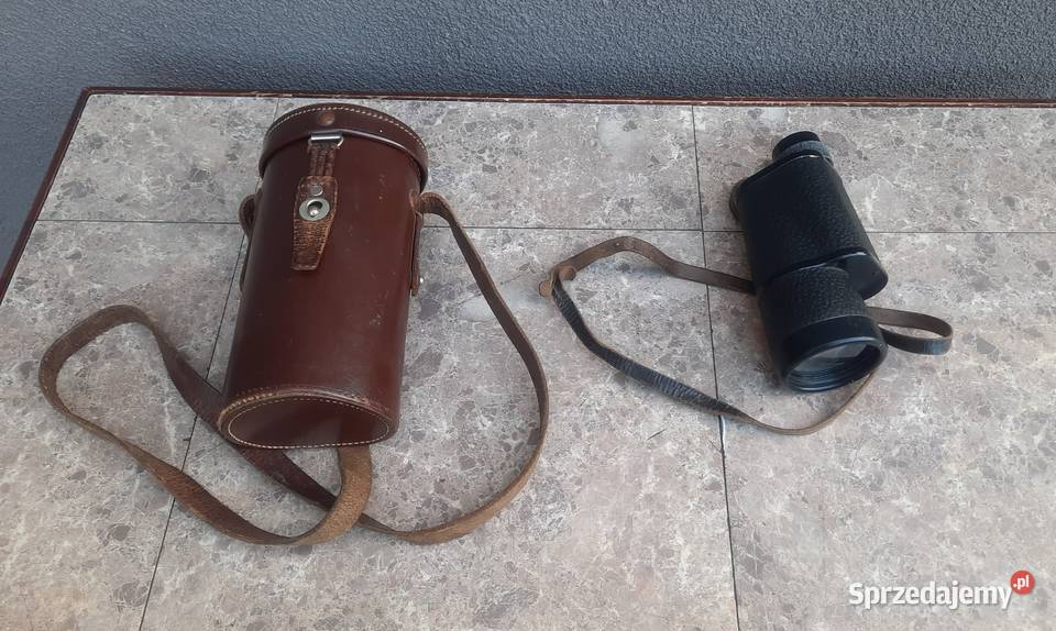Stary monokular Carl Zeiss Jena 10x50 futerał Antyki Tczew