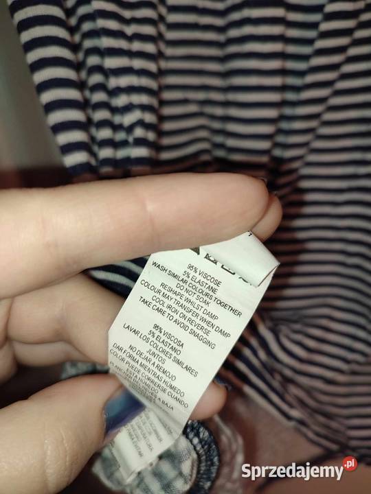 Koszulka damska hiszpanka M Paski Nagradowice
