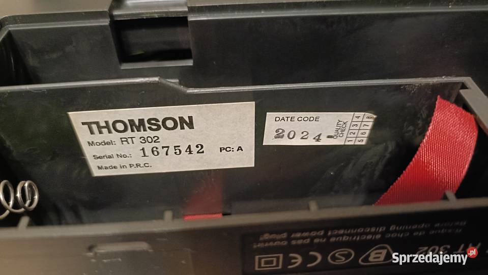 THOMSON RT302 Radio przenośne Poznań