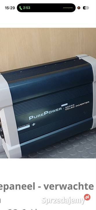 Urządzenie na zdjęciu to przetwornica napięcia Kielce