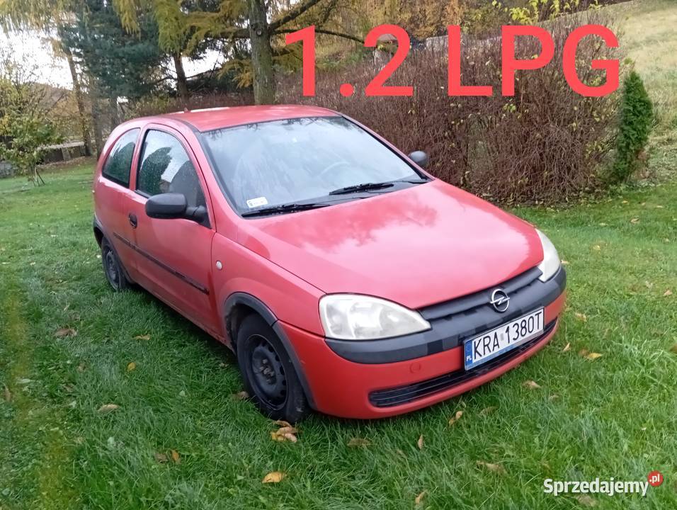 Opel Corsa 12 LPG Corsa Jerzmanowice