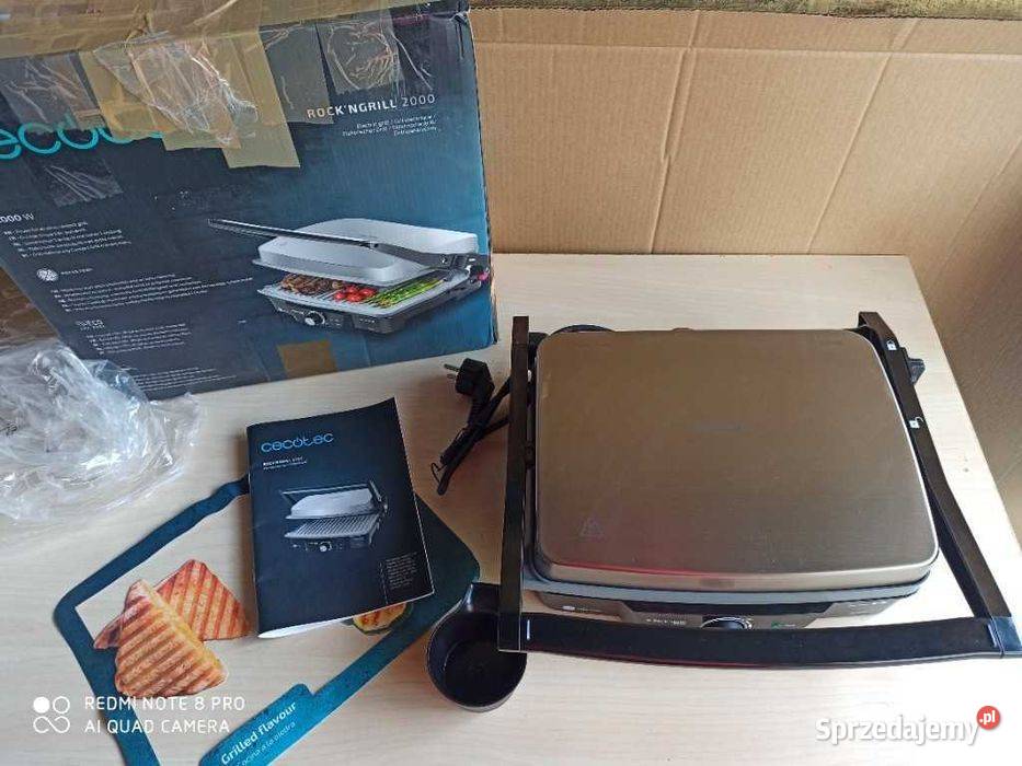 Cecotec 3025 RocknGrill 2000 Grill Elektryczny Tuliszków