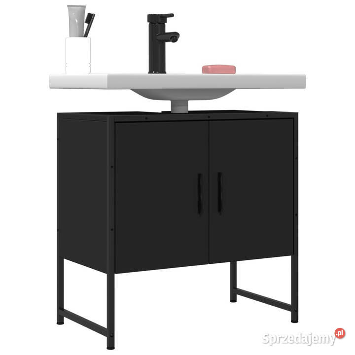 Szafka pod umywalkę czarna 60x33x60 WM842456 Warszawa sprzedam