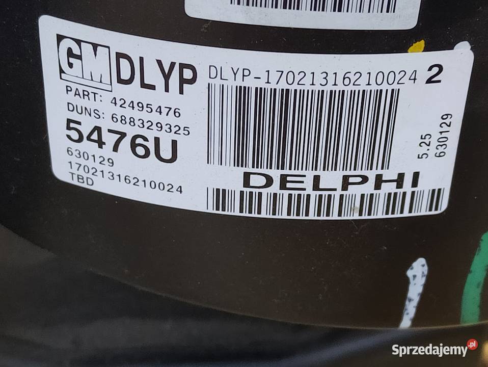 Nagrzewnica Opel Mokka X 2016 42495476 13598091 wielkopolskie Pleszew