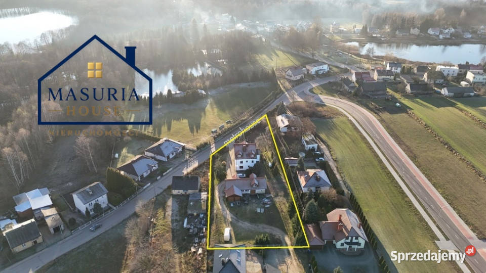 Dom trzypoziomowy o wysokim standardzie w Rybnie warmińsko-mazurskie Rybno sprzedam