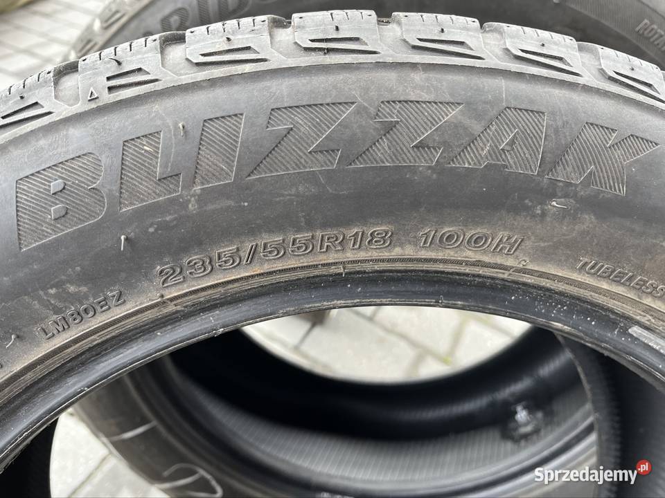 Opony zimowe Bridgestone Blizzak 235x55x18 śląskie Gliwice