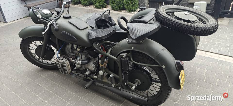 Dniepr k750 kmz mt10 bmw r71 zabytek 1km Zielonka sprzedam