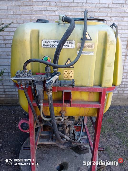 Sprzedam opryskiwacz sadowniczy TADLEN 400l Leszczków